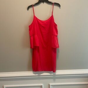 1 state coral dress